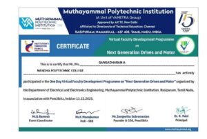 MUTHAYAMMAL FDP