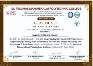 Er perumal sharmila mam fdp